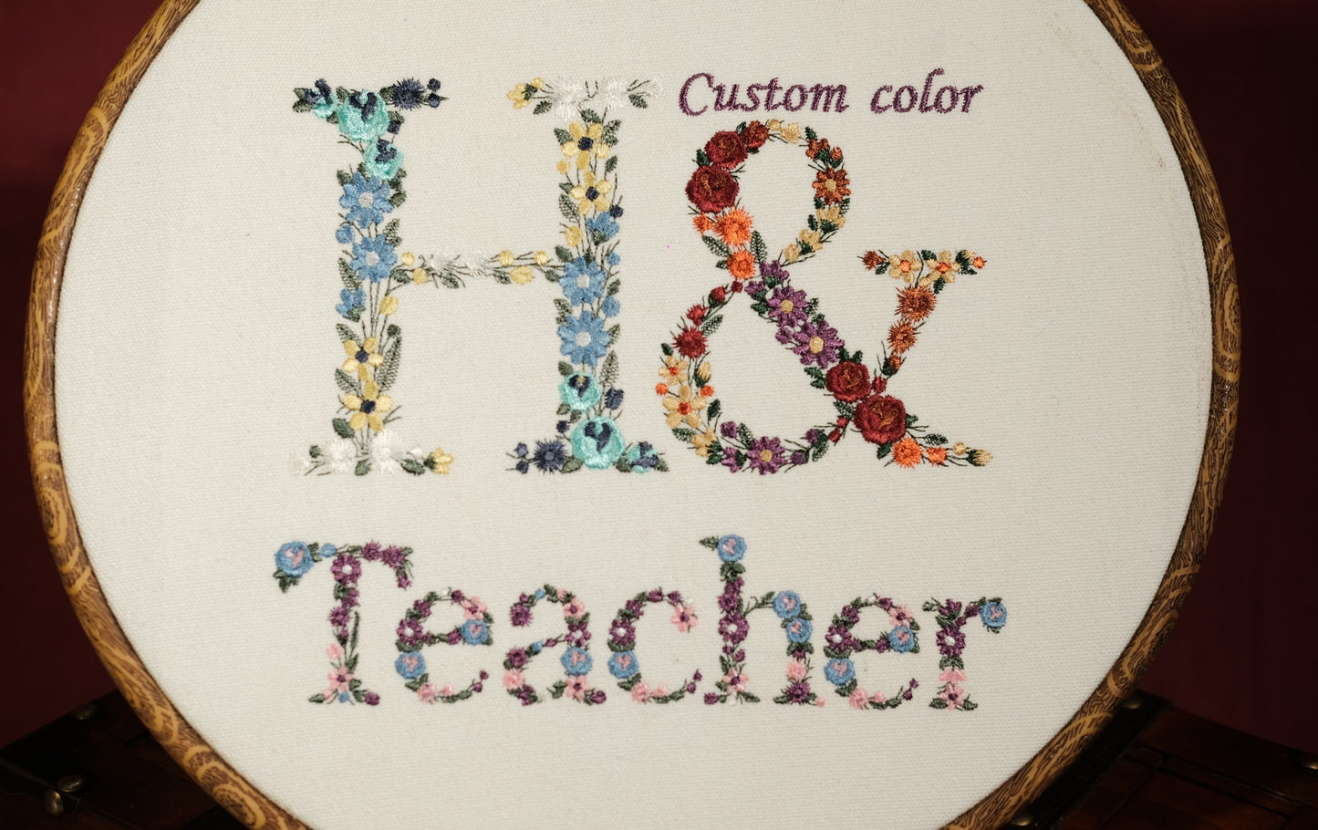 Mâm chữ hoa mẫu để bạn lựa chọn cho sản phẩm thêu của mình