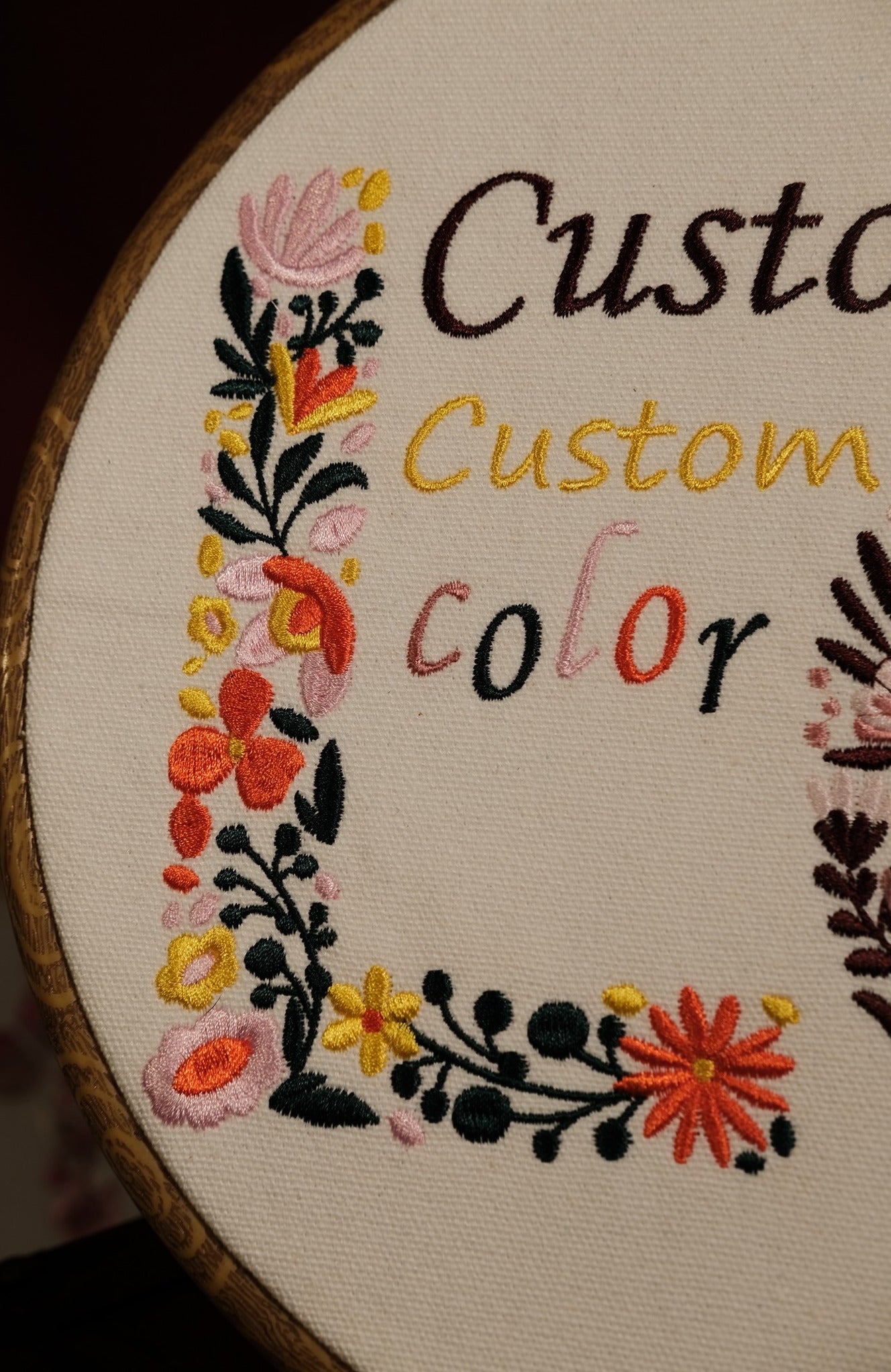 Mâm chữ hoa mẫu để bạn lựa chọn cho sản phẩm thêu của mình