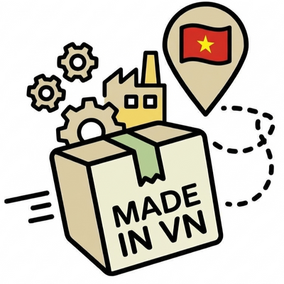 Sản xuất & vận chuyển tại Việt Nam