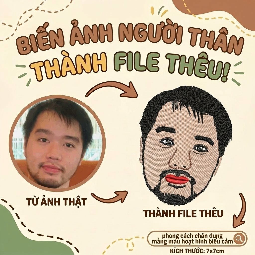 Thêu mảng có màu nhân vật Bạn gái Vẽ tay hình ảnh không bối cảnh từ ảnh thật phong cách hài hước